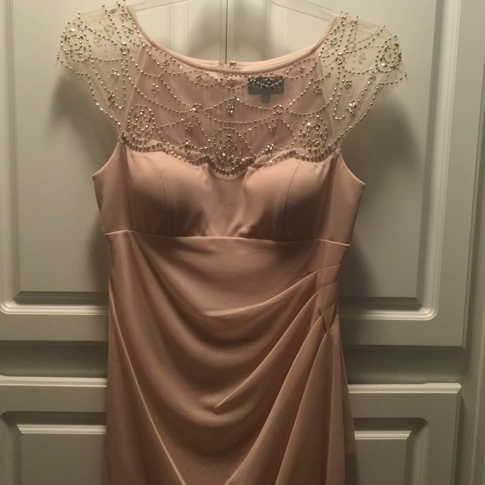 Elegant blush dress size 12
